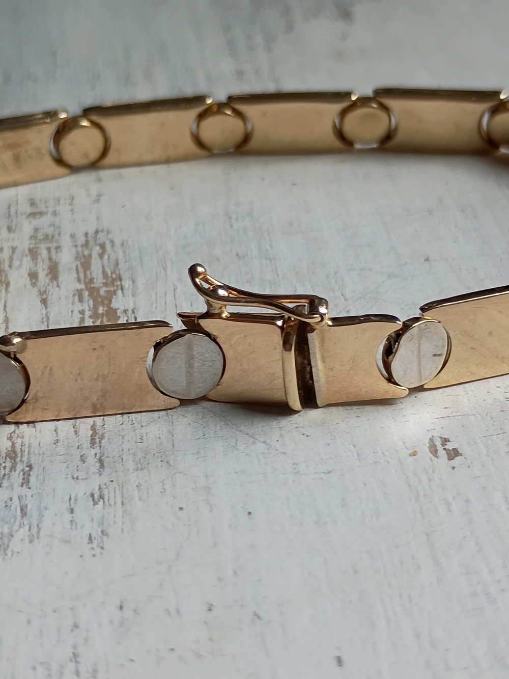 14k Gold Bracelet 8.5g